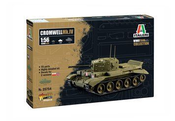 Сборная модель 1:56 танка Cromwell Mk. IV Italeri 25754