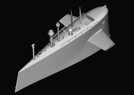Assembled model 1/350 submarine Chinese PLAN Type 092 Xia Class Submarine SSBN Hobby Boss 83511