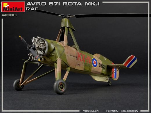 Збірна модель 1/35 британський літальний апарат Avro 671 Rota Mk.I RAF MiniArt 41008