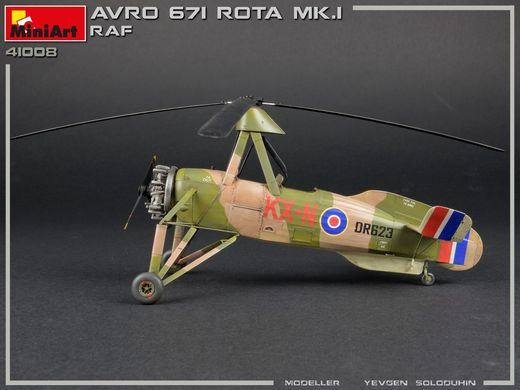 Сборная модель 1/35 британский летательный аппарат Avro 671 Rota Mk.I RAF MiniArt 41008