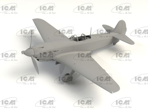 Збірна модель 1/32 літак Як-9Т, Радянський винищувач 2 СВ ICM 32090