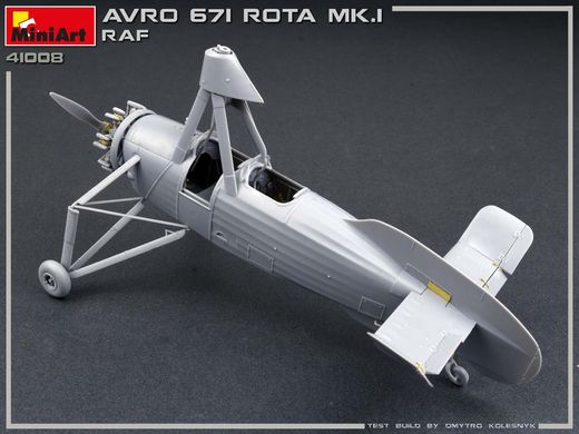 Збірна модель 1/35 британський літальний апарат Avro 671 Rota Mk.I RAF MiniArt 41008