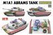Assembly model 1:35 tank M1A1 Abrams Ukraine Rye Field Model 5120