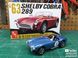 Prefab model 1/25 car 1963 Shelby Cobra 289 3 in 1 Street, Road Racing, Drag AMT 01319