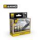 Набор глянцевых праймеров A-STAND Glossy Primers Set Ammo Mig 7536
