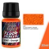 Флуоресцентные пигменты с интенсивными цветами ORANGE FLUOR Green Stuff World 2367