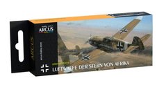 Набір емалевих фарб Luftwaffe Der Stern von Afrika Arcus 2016