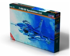 Збірна модель 1/72 літак F-16D-30 Spadahlem A.B. MisterCraft D82