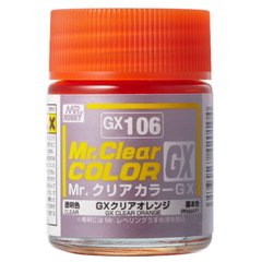 Лак GX Clear Orange (18ml) Mr.Hobby GX106