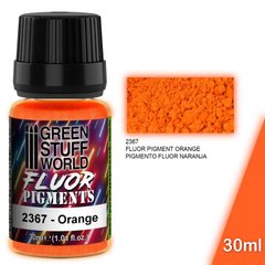 Fluorescent pigments with intense colors ORANGE FLUOR Green Stuff World 2367
