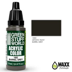 Opaque acrylic paint BARREL GRAY with a matte finish 17 ml GSW 1882