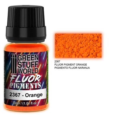 Флуоресцентные пигменты с интенсивными цветами ORANGE FLUOR Green Stuff World 2367