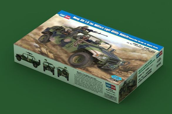 Сборная модель в масштабе 1:35 1,5-тонный военный легкий внедорожник-кабриолет для сил специального назначения Meng Shi Hobby Boss 82469