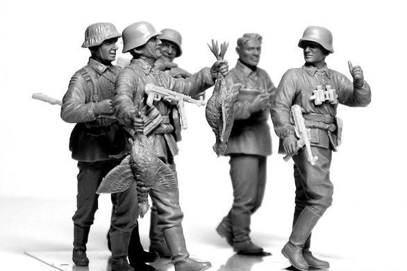 Figures 1:35 German elite infantry, Eastern Front MASTER BOX 3583