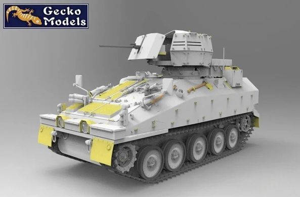 Збірна модель 1:35 бронетранспортер FV103 CVR(T) Spartan with Extra Armour HB Gun Turret Gecko Models 35GM0052