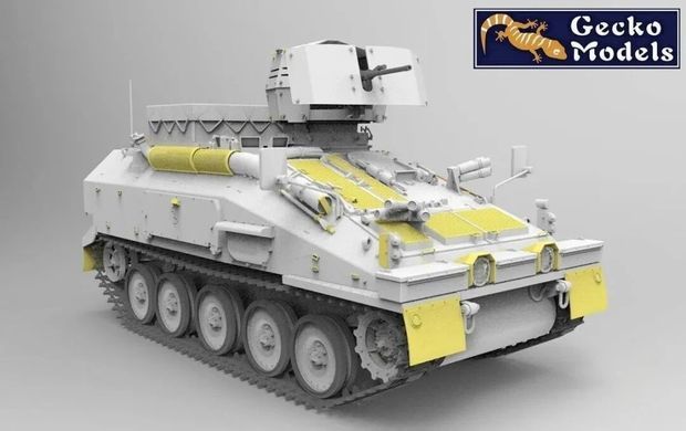 Збірна модель 1:35 бронетранспортер FV103 CVR(T) Spartan with Extra Armour HB Gun Turret Gecko Models 35GM0052