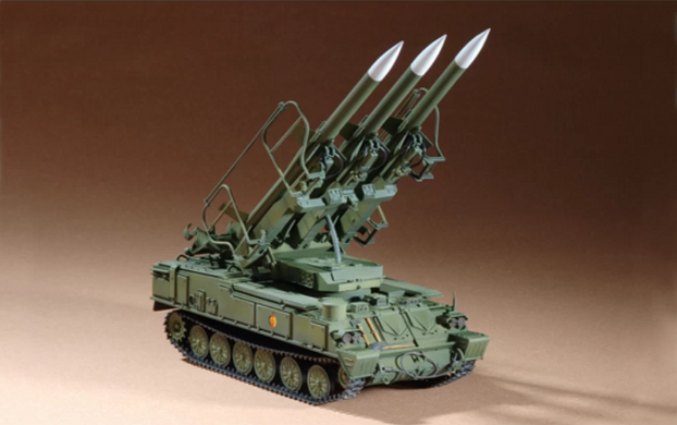 Збірна модель 1/72 ракетний комплекс SAM-6 Antiaircraft Missile Trumpeter 07109