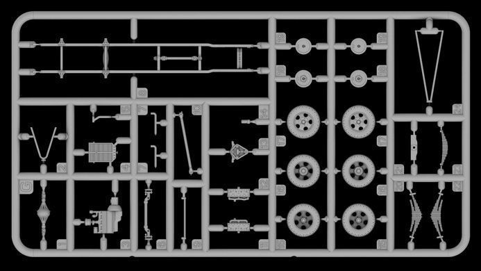 Збірна модель 1:72 вантажівка 917t German Truck IBG Models 72061
