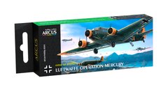 Set of acrylic paints Luftwaffe Operation Mercury Arcus A2007