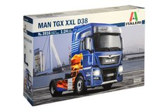 Prefab model 1/24 truck MAN TGX XXL D38 Italeri 3916