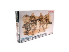 Сборная модель 1/35 фигуры Британская пустынная крыса British Dessert Rats Dragon D3013