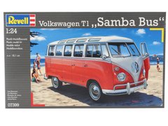 Prefab model 1/24 car VW T1 SAMBA BUS Revell 07399