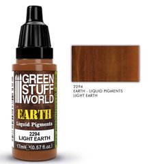 Water-based liquid pigments Liquid Pigments LIGHT EARTH 17 ml GSW 2294