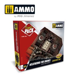 Weathering for Engines Ammo Mig 7804 Kit