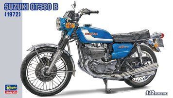 Сборная модель 1:12 мотоцикл Suzuki GT380 Hasegawa 21505