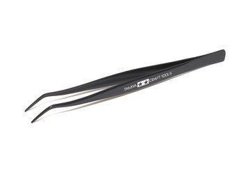 Angled Tweezers Tamiya 74003