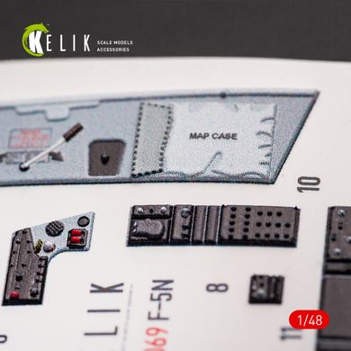 Внутрішні 3D наклейки для комплекту F-5N AFV Club (1/48) Kelik K48069, В наявності