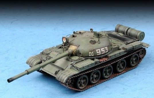 Збірна модель 1/72 середній танк Т-62 зразка 1962 року Main Battle Tank Mod.1962 Trumpeter 07146