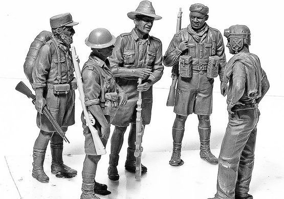 Figures 1:35 German Infantry, Western Europe MASTER BOX 3584