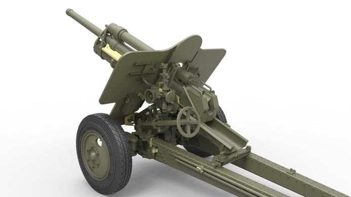 Сборная модель 1/35 Пушка USV-BR 76-mm GUN Мод. 1941 г. MiniArt 35129