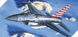 Assembled model 1/48 F-16A/C Academy 12259 fighter