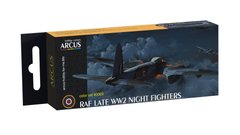 Набор эмалевых красок RAF Late WW2 Night Fighters Arcus 3009