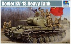 Збірна модель 1/35 танк soviet KV-1S Heavy Tank Trumpeter 01566