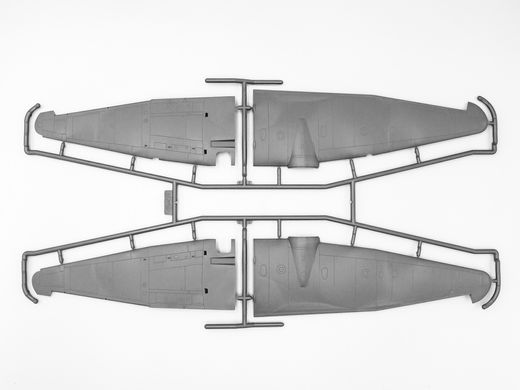 Assembled model 1/48 aircraft Ju 88A-4, World War 2 Axis bomber ICM 48237