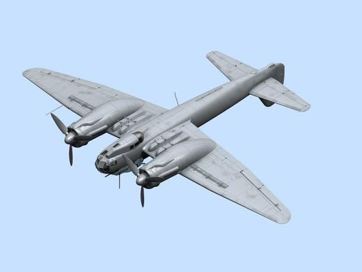 Збірна модель 1/48 літак Ju 88A-4, Бомбардувальник країн Осі 2 Світової війни ICM 48237