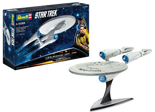Сборная модель 1/500 Star Trek Into Darkness USS Enterprise Modellbausatz Revell 04882