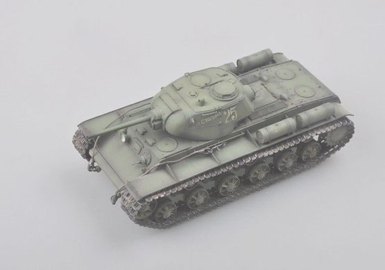 Assembled model 1/35 tank soviet KV-1S Heavy Tank Trumpeter 01566