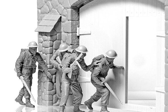Figures 1:35 British Infantry, Western Europe MASTER BOX 3585