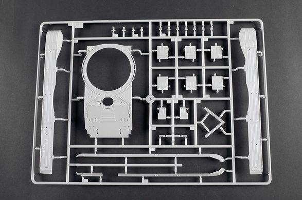Сборная модель 1/35 основной боевой танк T-72M Trumpeter 09603