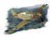 Assembled model 1:72 aircraft P-40B/C Hawk-81 HobbyBoss 80209