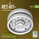 Scale model 1:35 steel track rollers (12 pairs) Merkava Mk.4 (Meng/HobbyBoss) Reskit AV35-0005