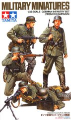 Сборная модель German Infantry Set (French Campaign) Tamiya 35293 1:35