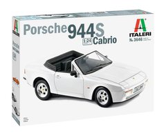 Збірана модель 1/24 автомобіль Porsche 944S Cabrio Italeri 3646