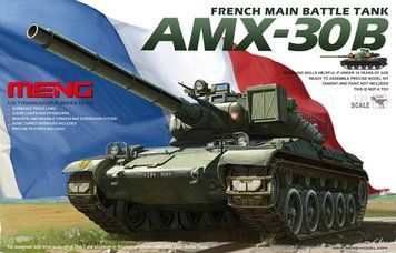 Prefab model 1/35 French tank AMX-30B Meng TS-003