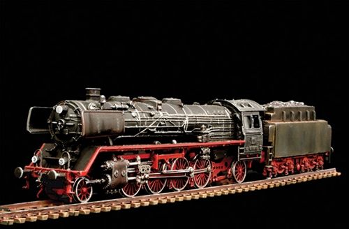 Сборная модель 1/87 паровоза Lokomotive Br 41 Italeri 8701