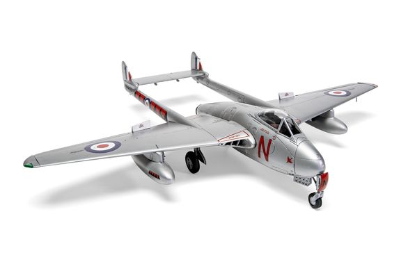 Сборная модель 1/48 самолет De Havilland Vampire F.3 Airfix A06107